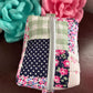 Pink Floral Patch Small Multipurpose Bag