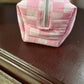 Pink Checker Hair Tools Bag