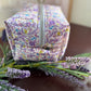 Purple Floral Large Multipurpose Bag