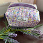 Purple Floral Large Multipurpose Bag