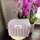 Purple Gingham Large Multipurpose Bag
