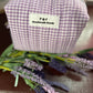 Purple Gingham Large Multipurpose Bag