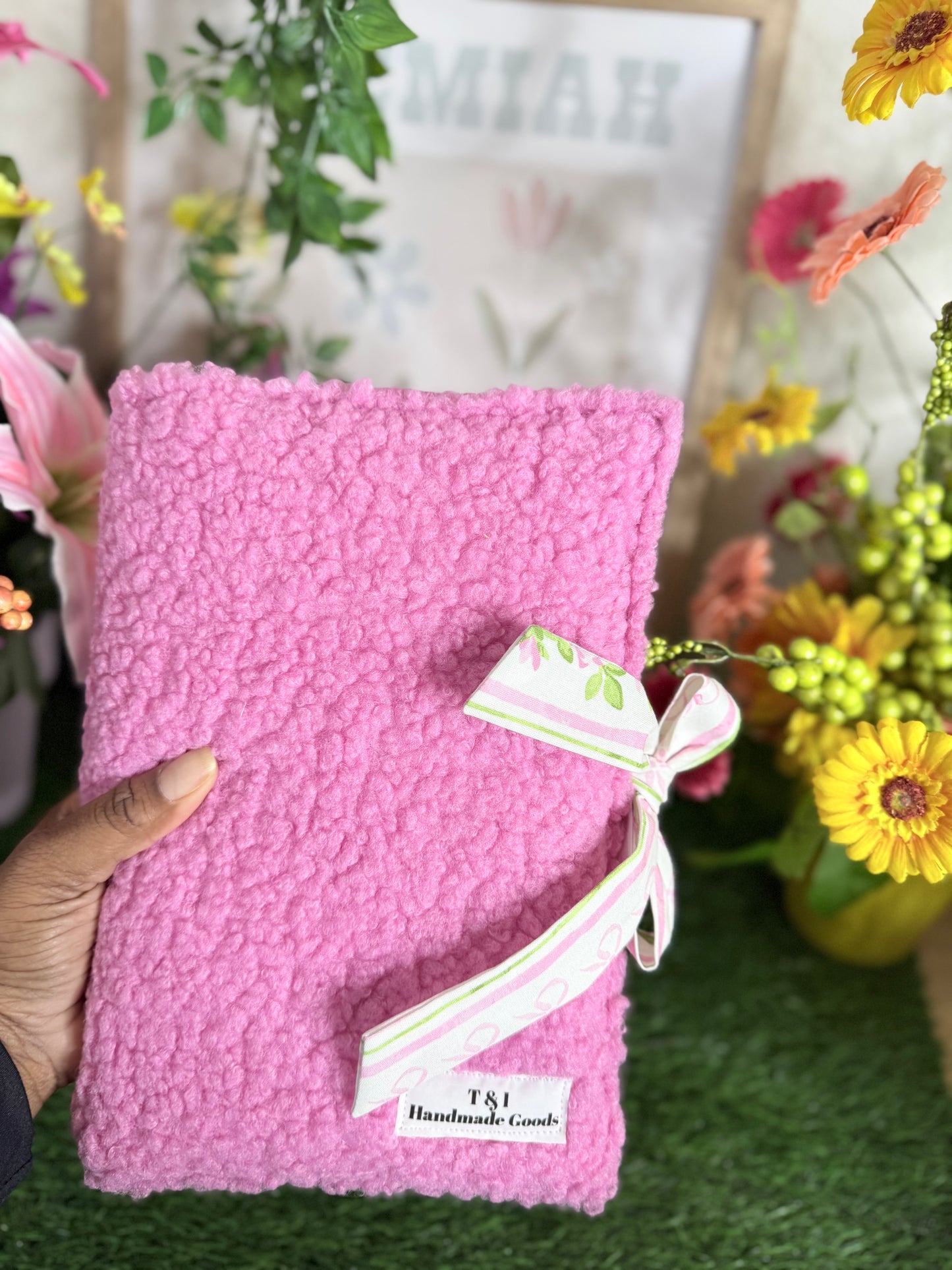 ROSEY BELL PLUSH BOOK COVER
