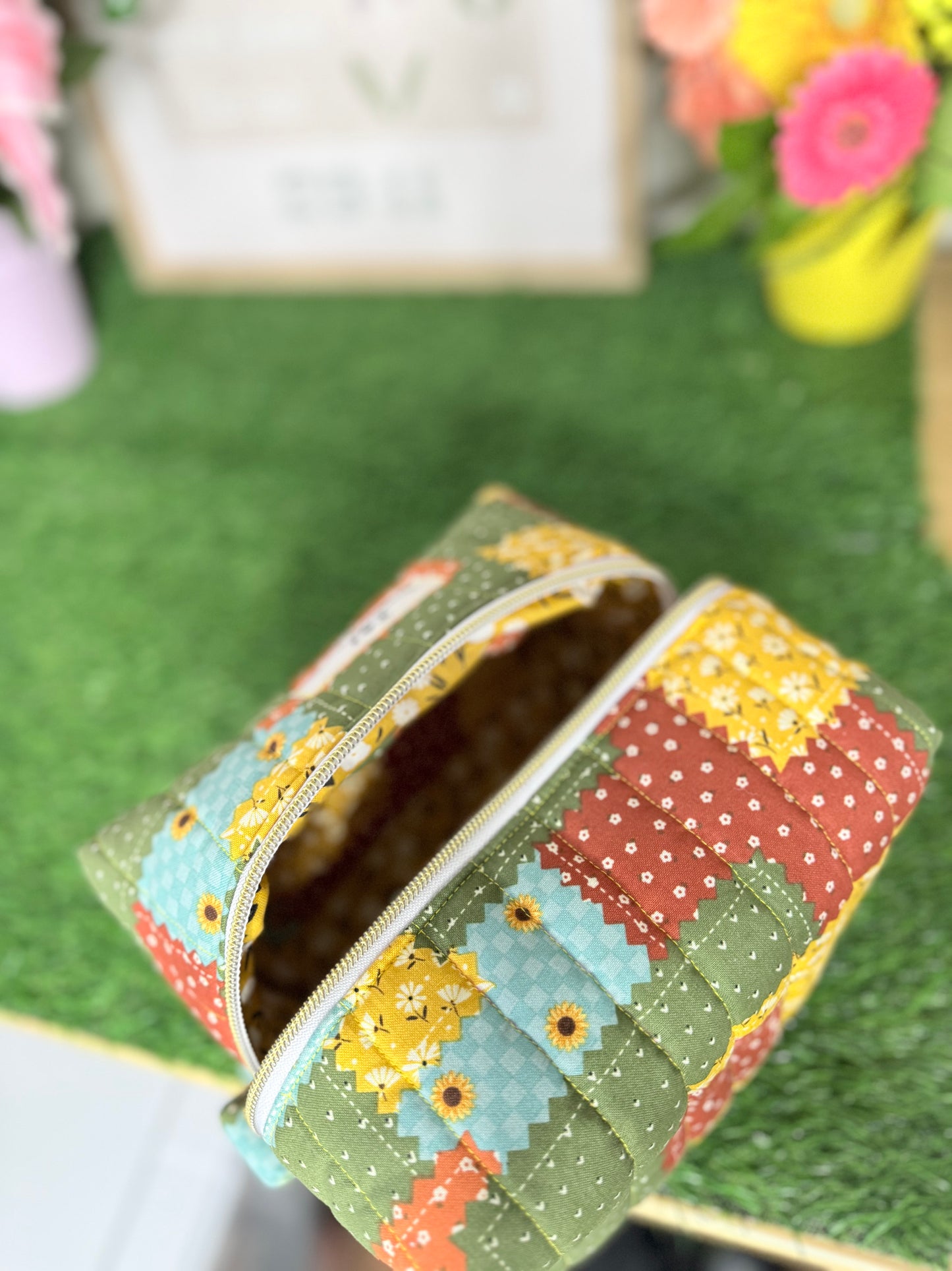Sunflower Patch Large Multipurpose Bag