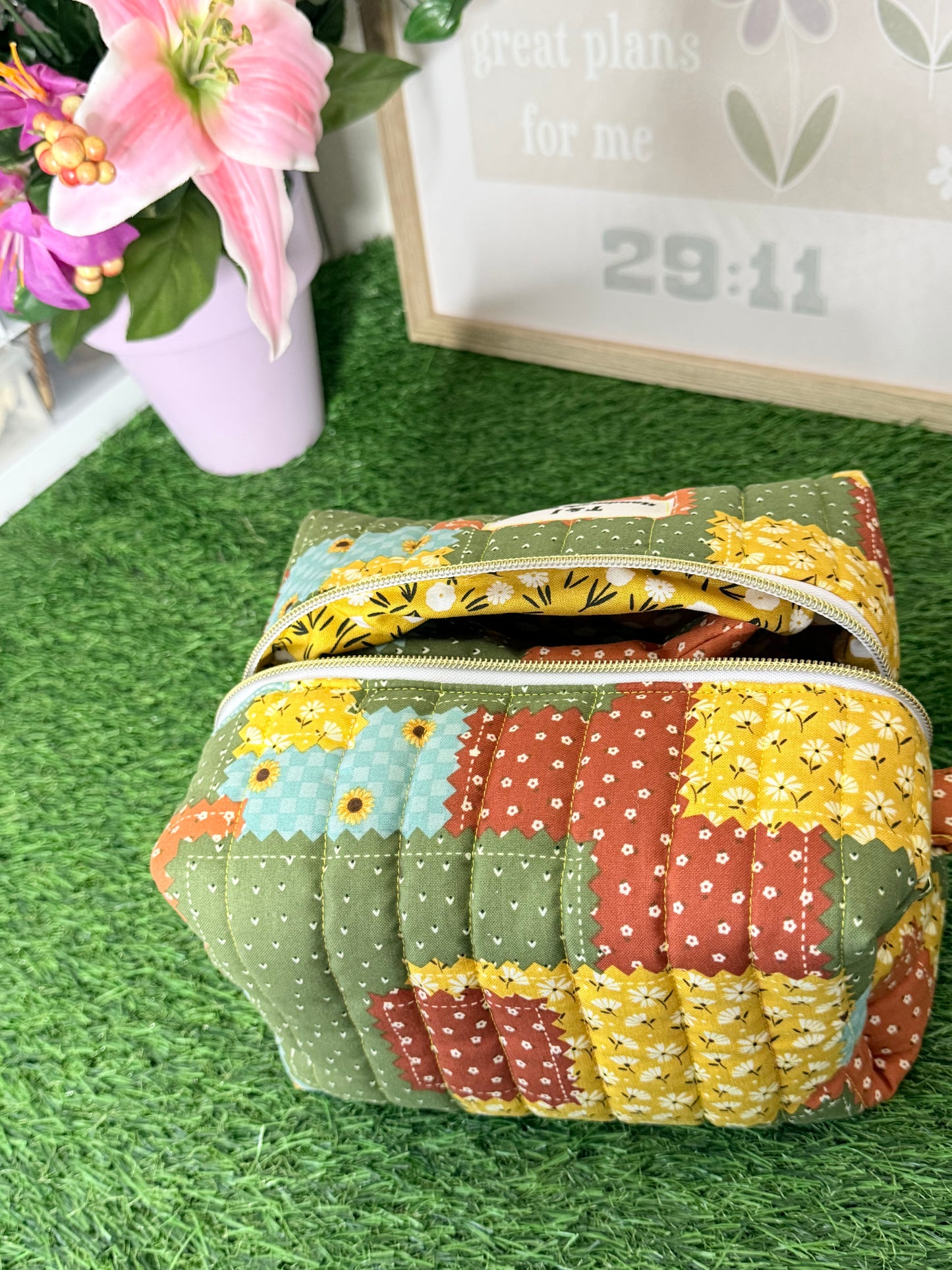 Sunflower Patch Large Multipurpose Bag