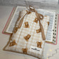 Teddy Bear Book Sleeve w/bow