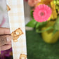 Teddy Bear Fabric Bookmark