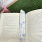 Vintage Blue Fabric Bookmark