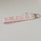 Vintage Pink Wristlet Keychain
