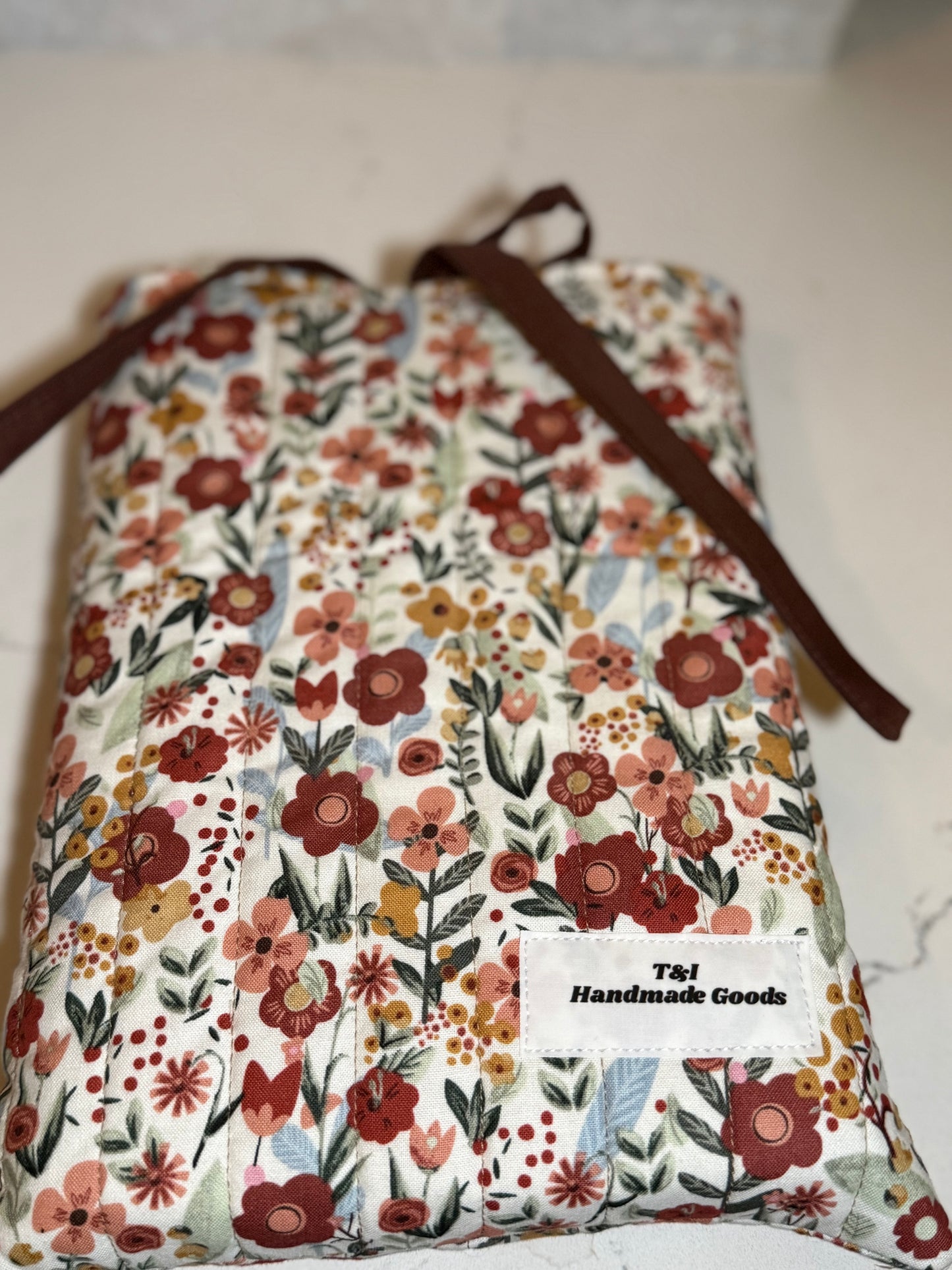 Fall Wildflower Book Sleeve w/bow