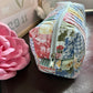 Cottage Boho Floral Hair Tools Bag