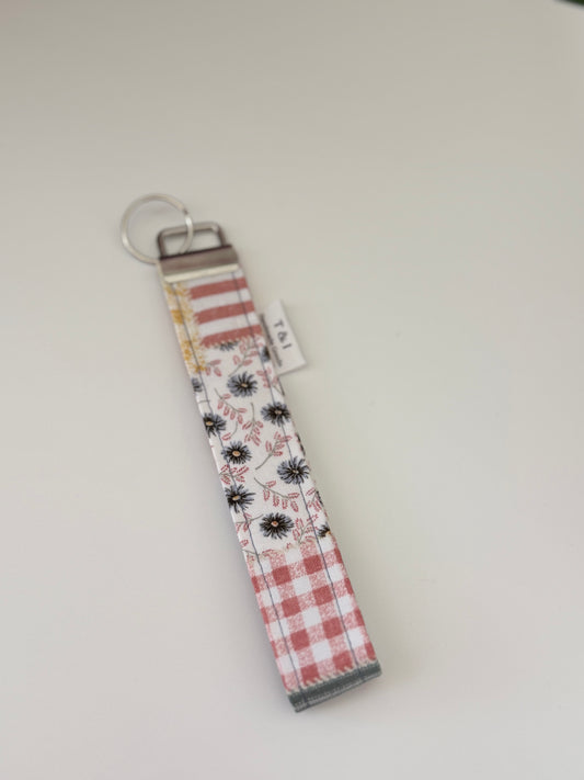 Cottage Boho Wristlet Keychain