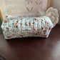 Mauve Floral Hair Tools Bag