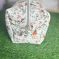 Mauve Floral Hair Tools Bag