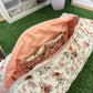 Mauve Floral Hair Tools Bag