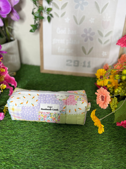 EASTER VIBES BOXY PENCIL MULTIPURPOSE CASE