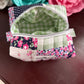 Pink Floral Patch Small Multipurpose Bag