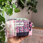 Pink Floral Patch Small Multipurpose Bag