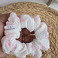 Pink bow Scrunchie