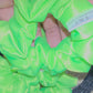 Neon lime Scrunchies (Satin)