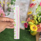 Rosey Bell Fabric Bookmark