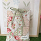 Rosie patch Book Sleeve w/bow