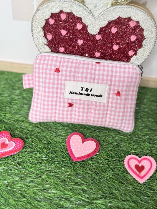 Pink love Hygiene Wallet