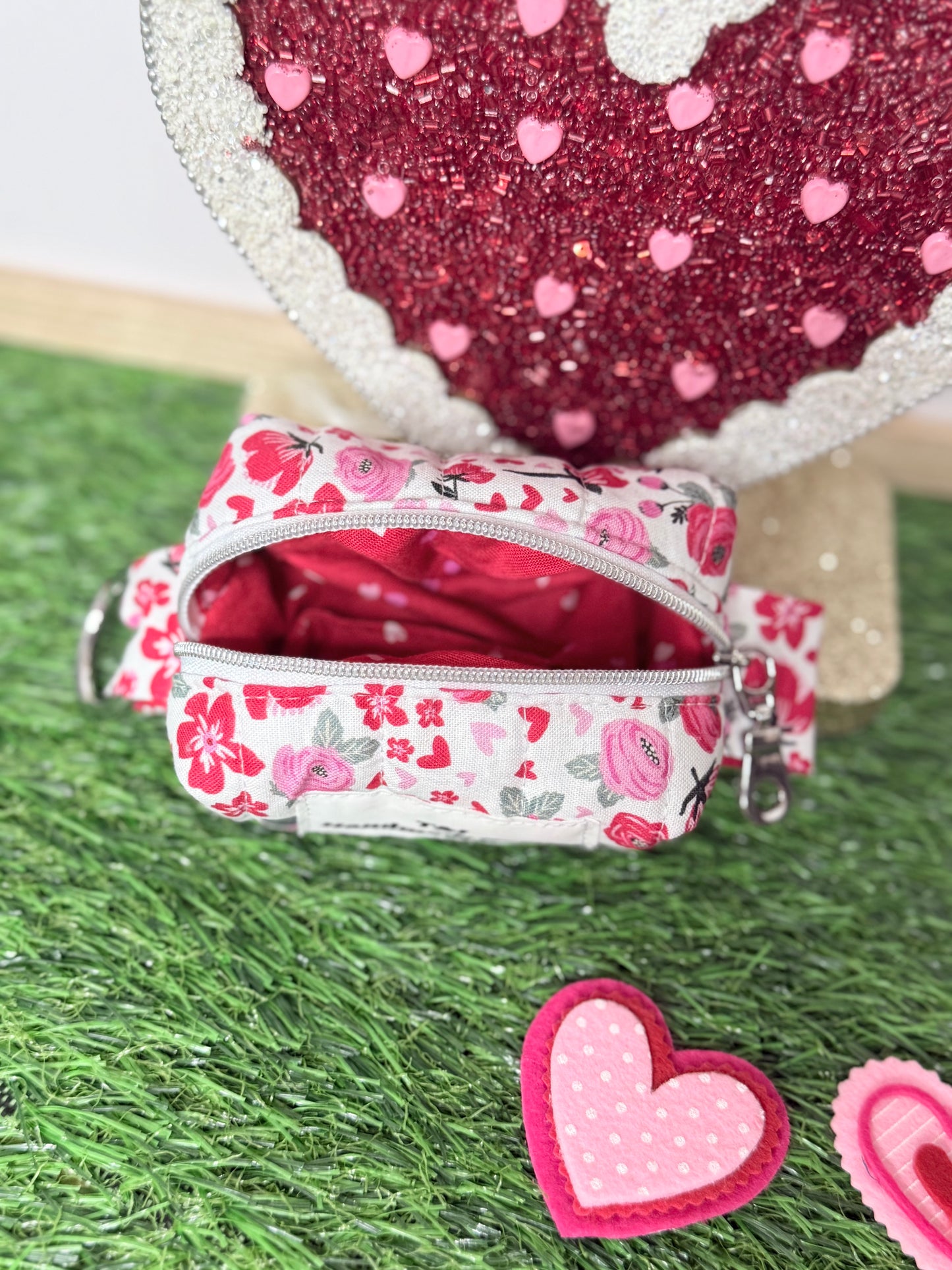 floral coin Pouch