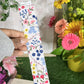 Wildflower Fabric Bookmark