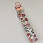 Fall Wildflower Wristlet Keychain